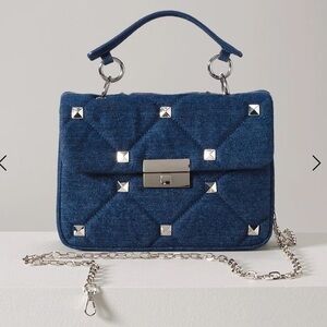 White House Black Market Quilted Stud Bag-NWT‎